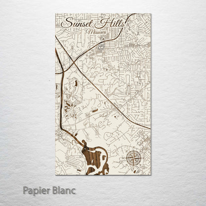 Sunset Hills, Missouri Street Map