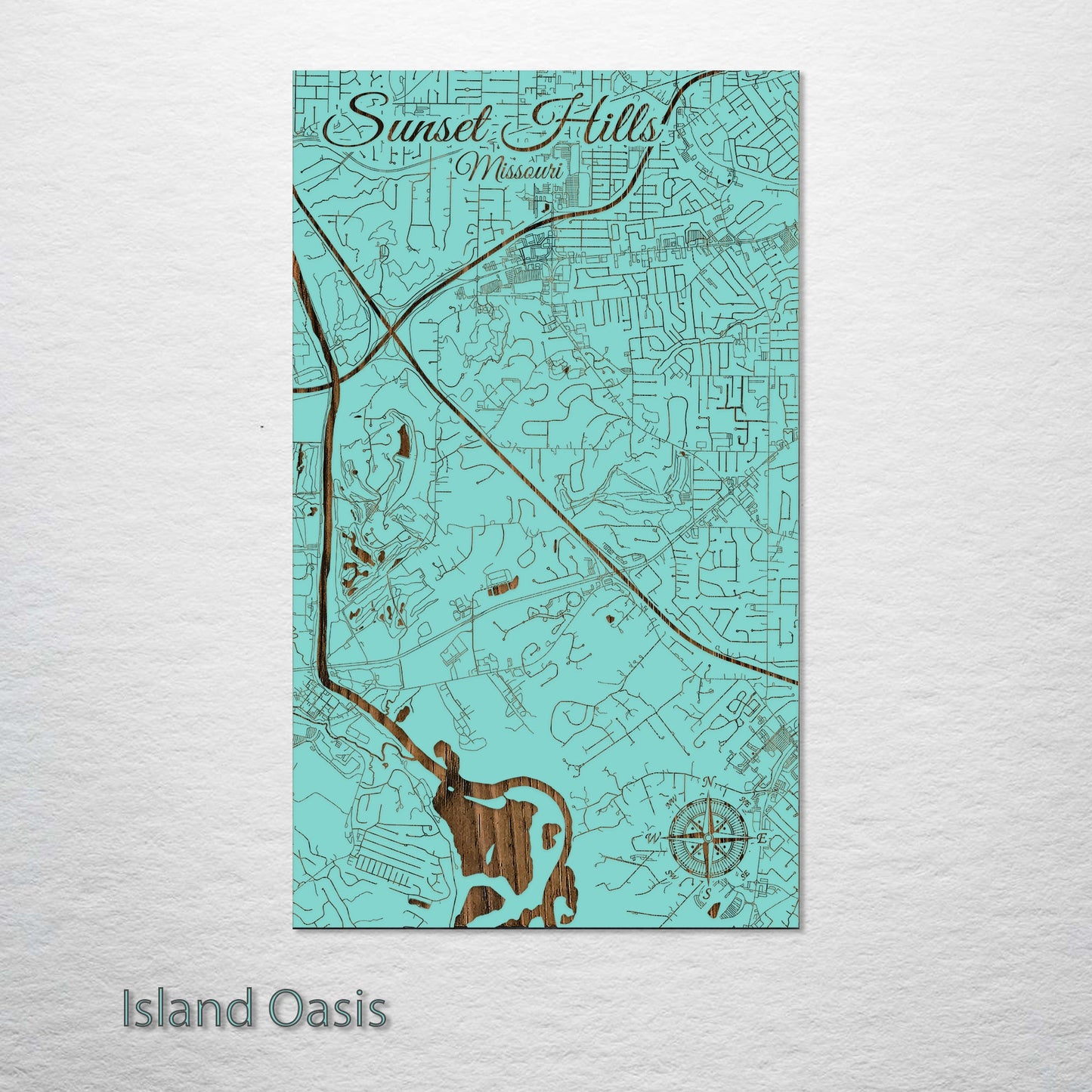 Sunset Hills, Missouri Street Map