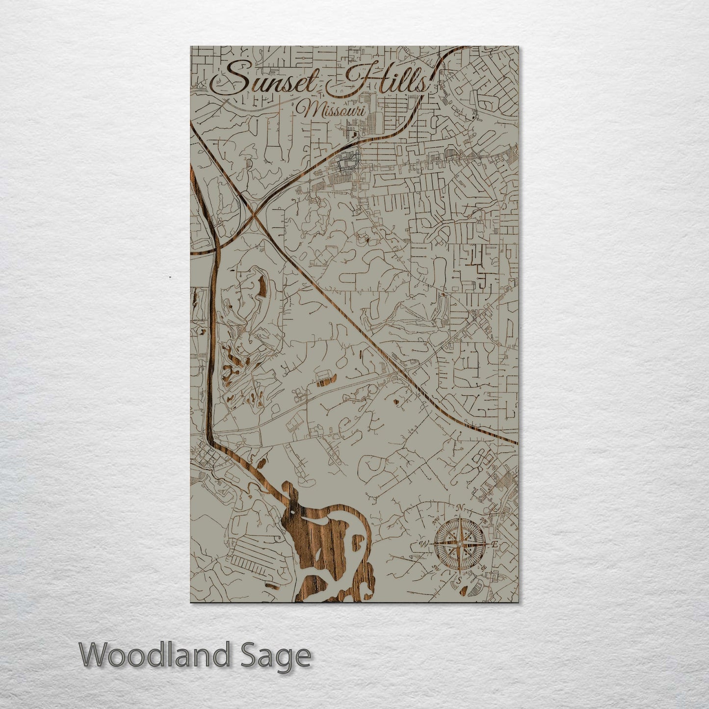 Sunset Hills, Missouri Street Map