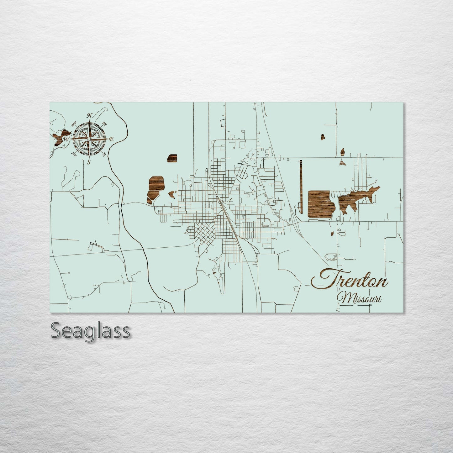 Trenton, Missouri Street Map