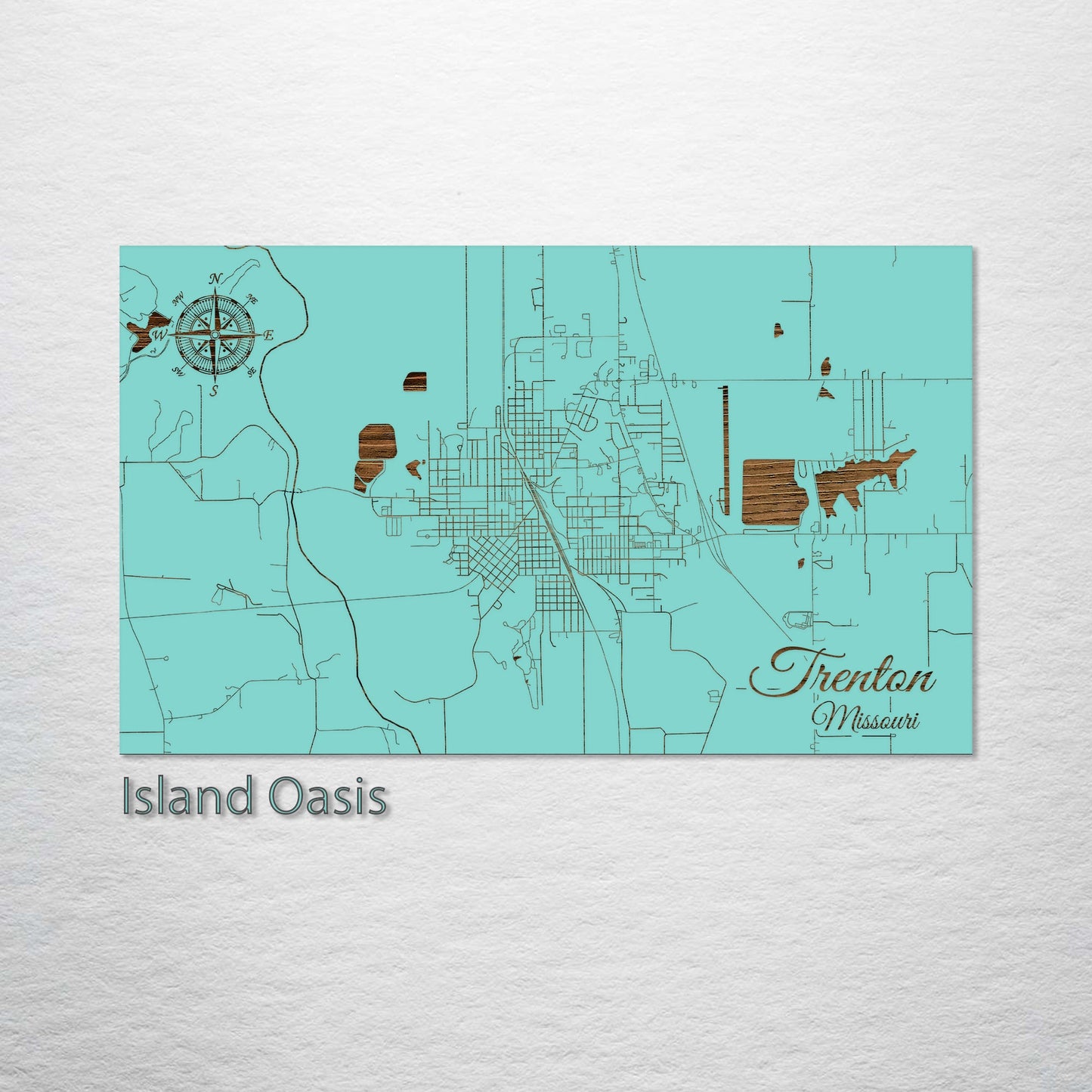 Trenton, Missouri Street Map