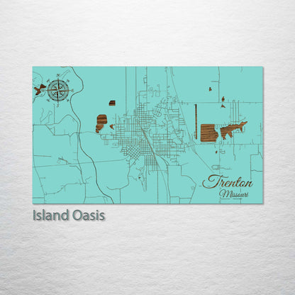 Trenton, Missouri Street Map