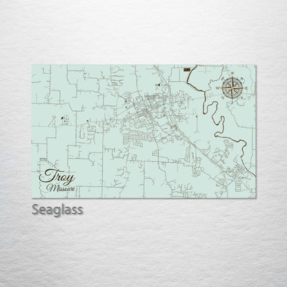 Troy, Missouri Street Map