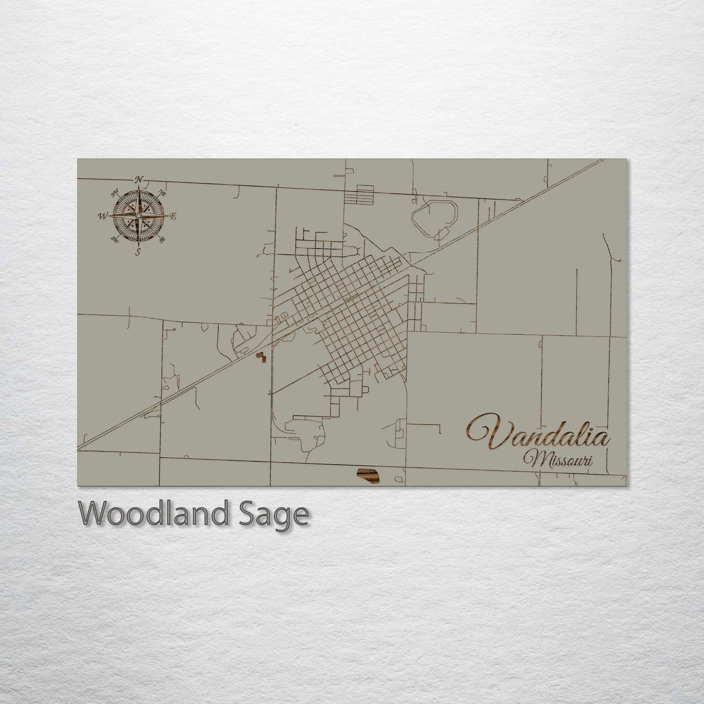 Vandalia, Missouri Street Map