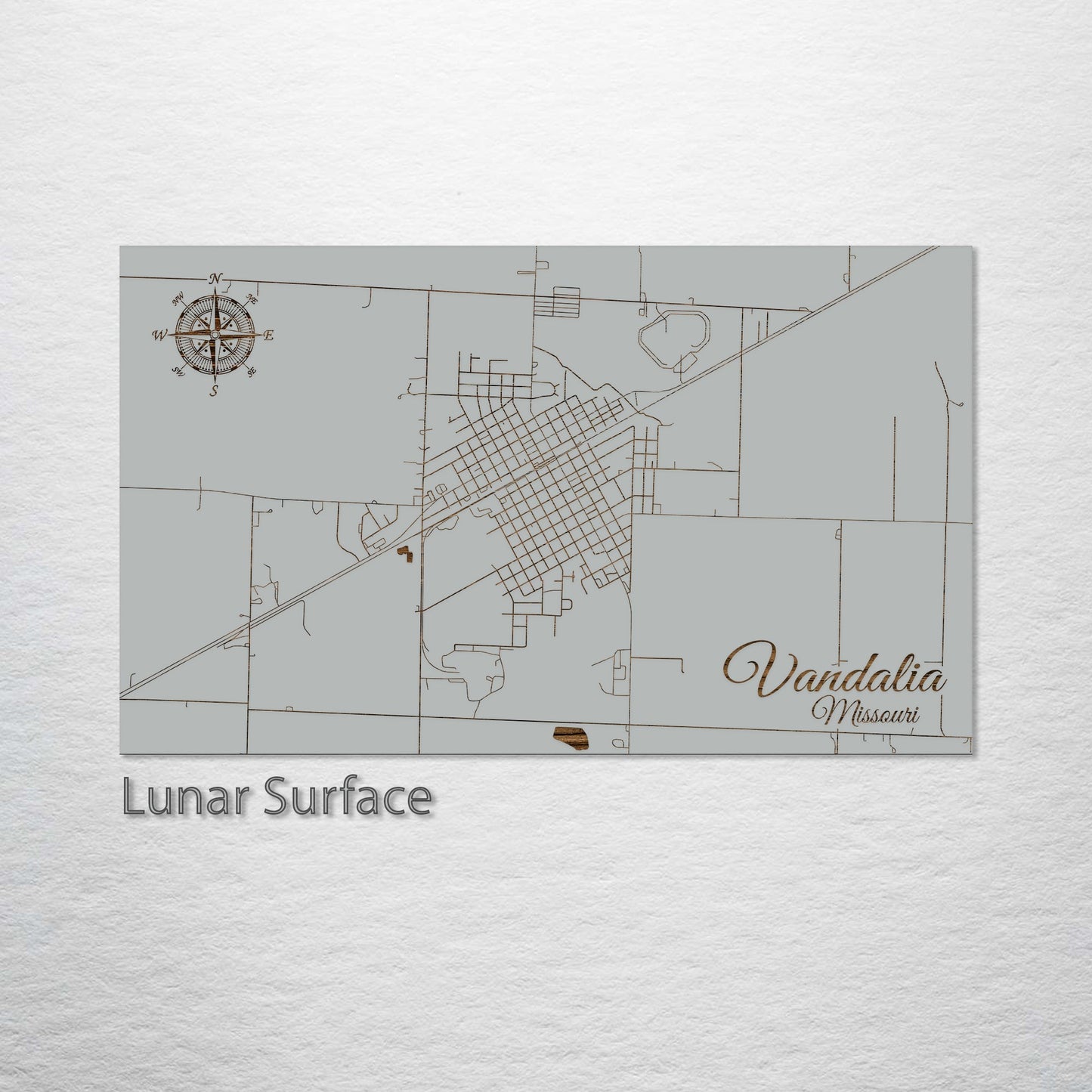Vandalia, Missouri Street Map