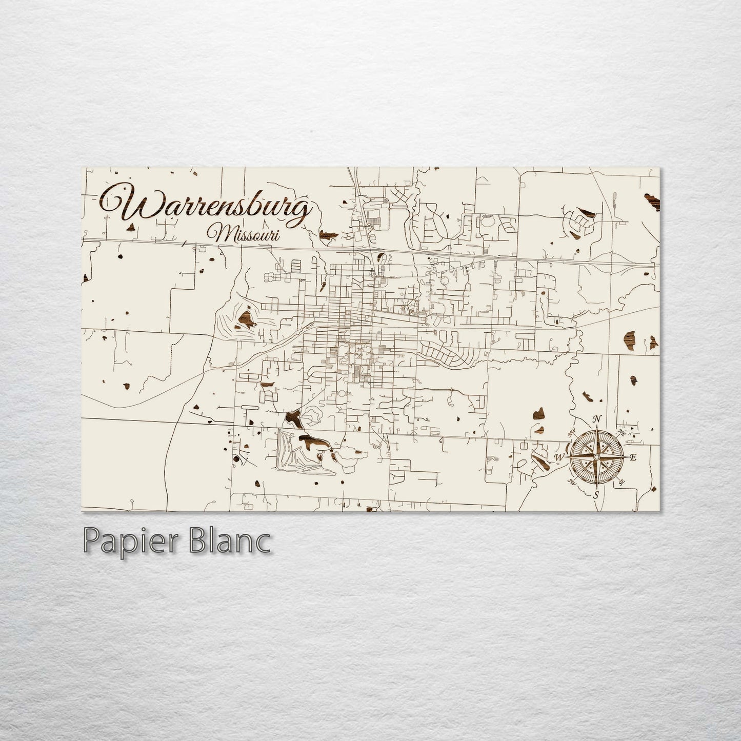 Warrensburg, Missouri Street Map