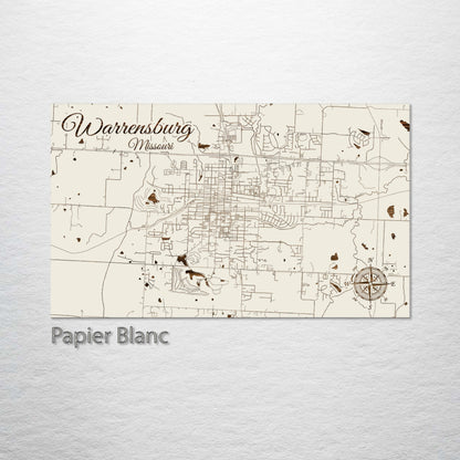 Warrensburg, Missouri Street Map