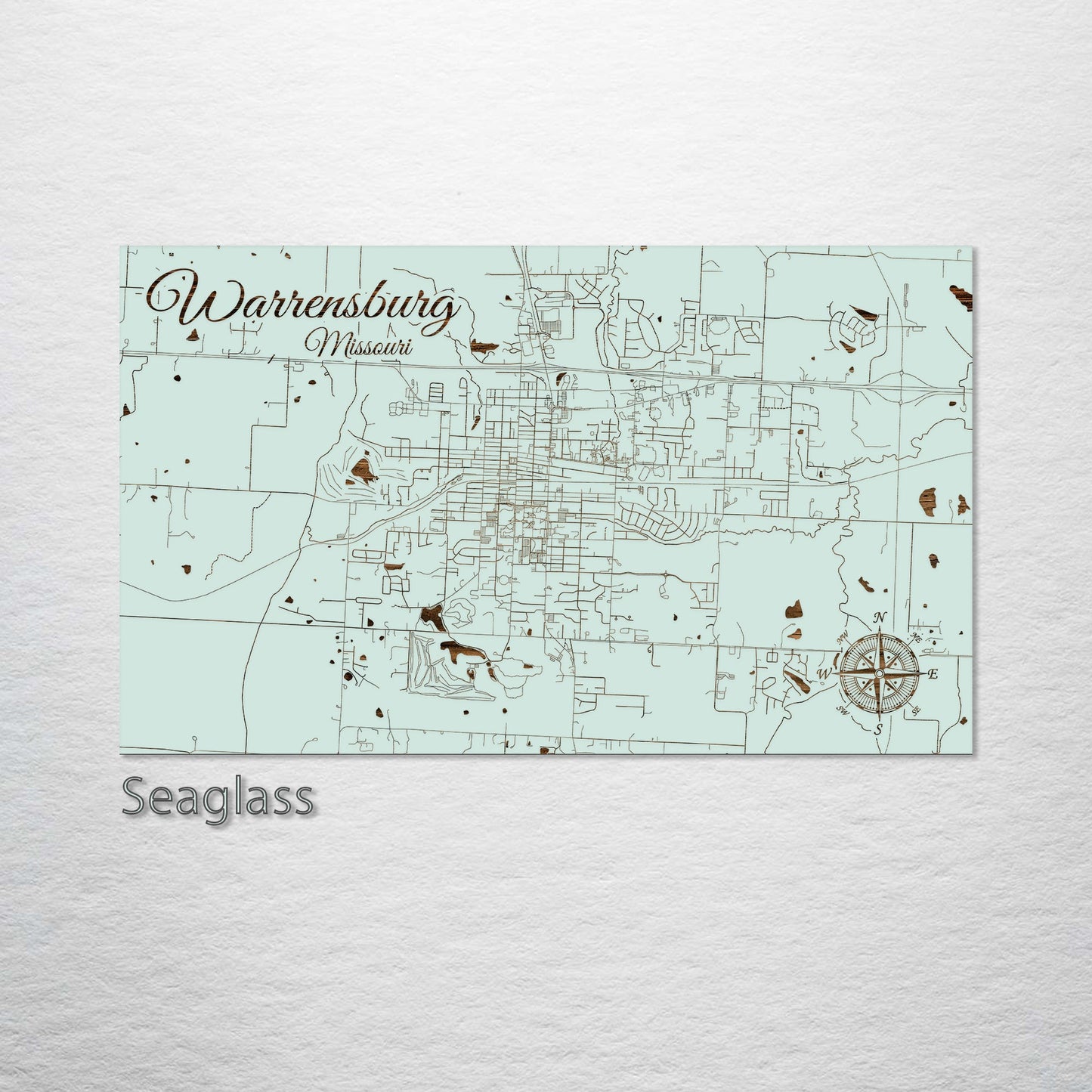 Warrensburg, Missouri Street Map