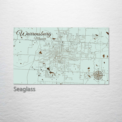 Warrensburg, Missouri Street Map