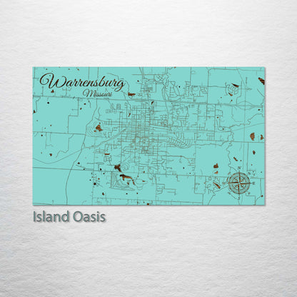 Warrensburg, Missouri Street Map