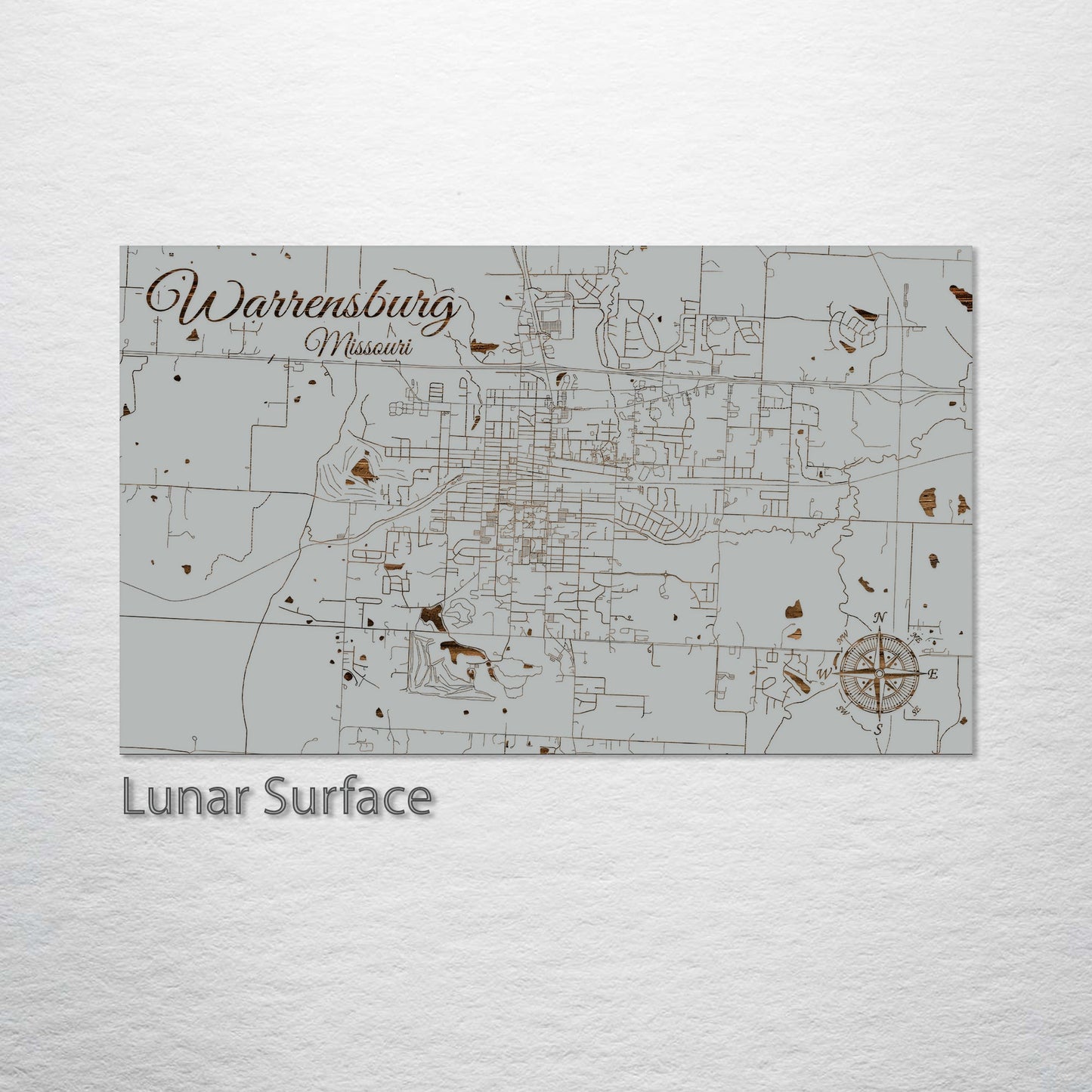 Warrensburg, Missouri Street Map