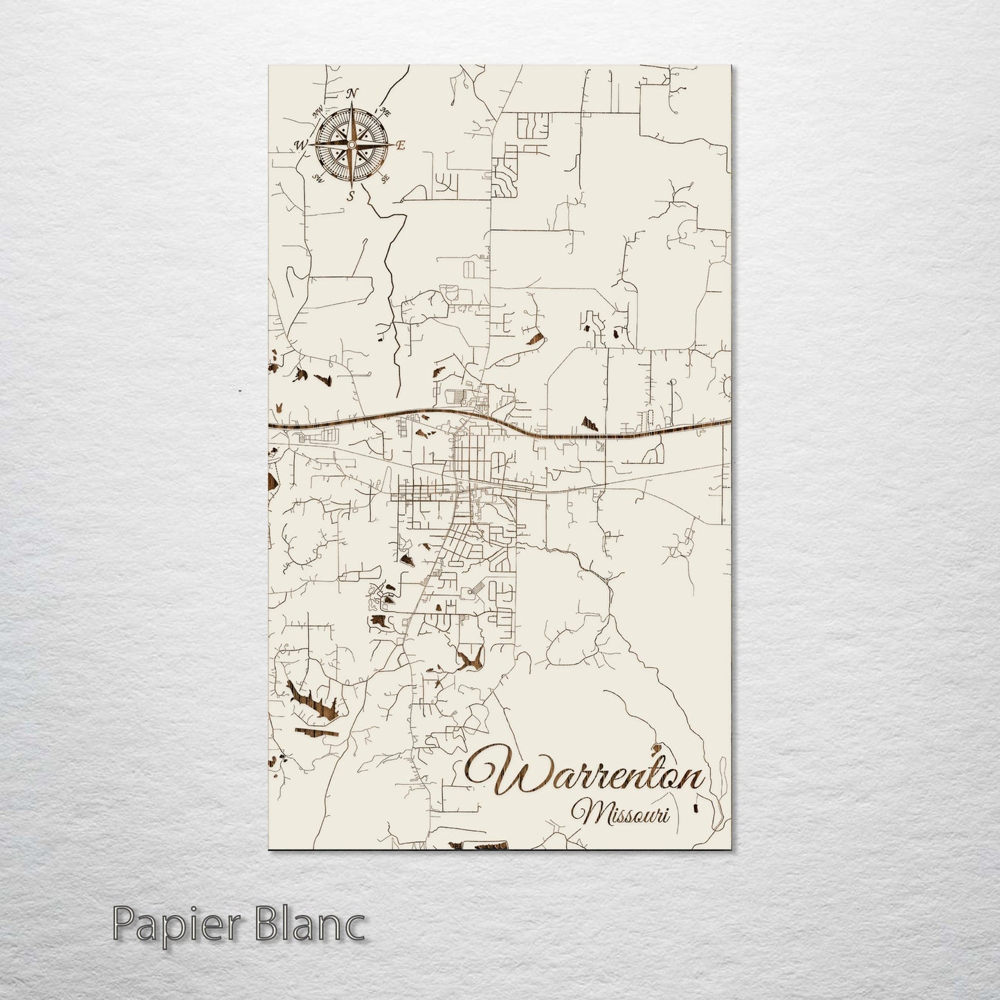 Warrenton, Missouri Street Map