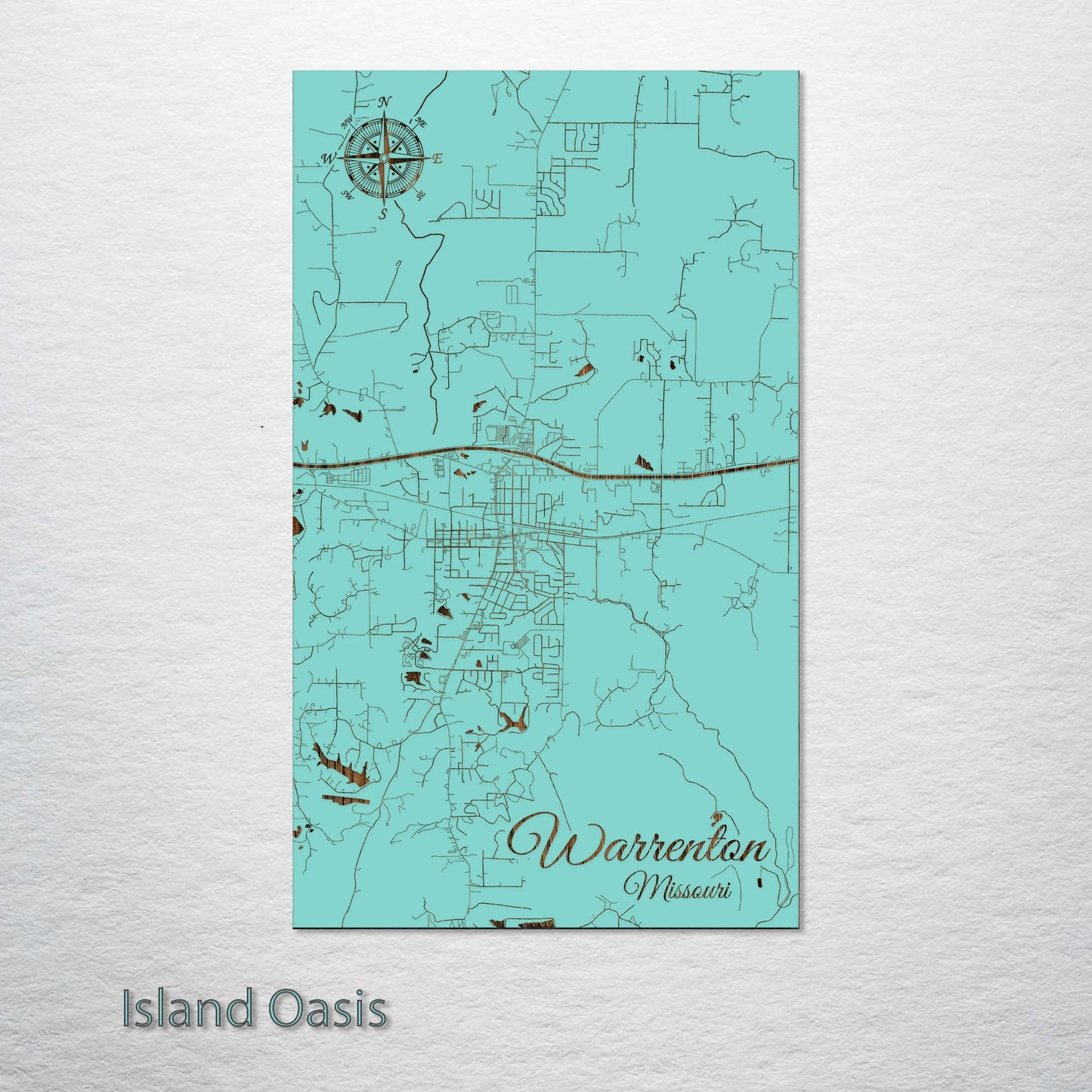 Warrenton, Missouri Street Map