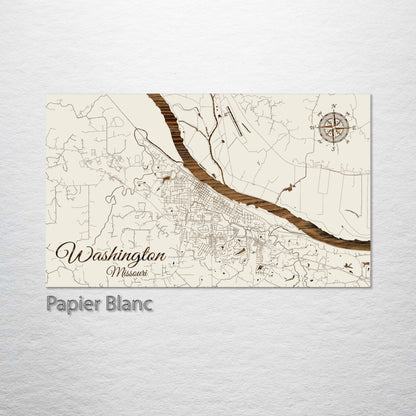 Washington, Missouri Street Map