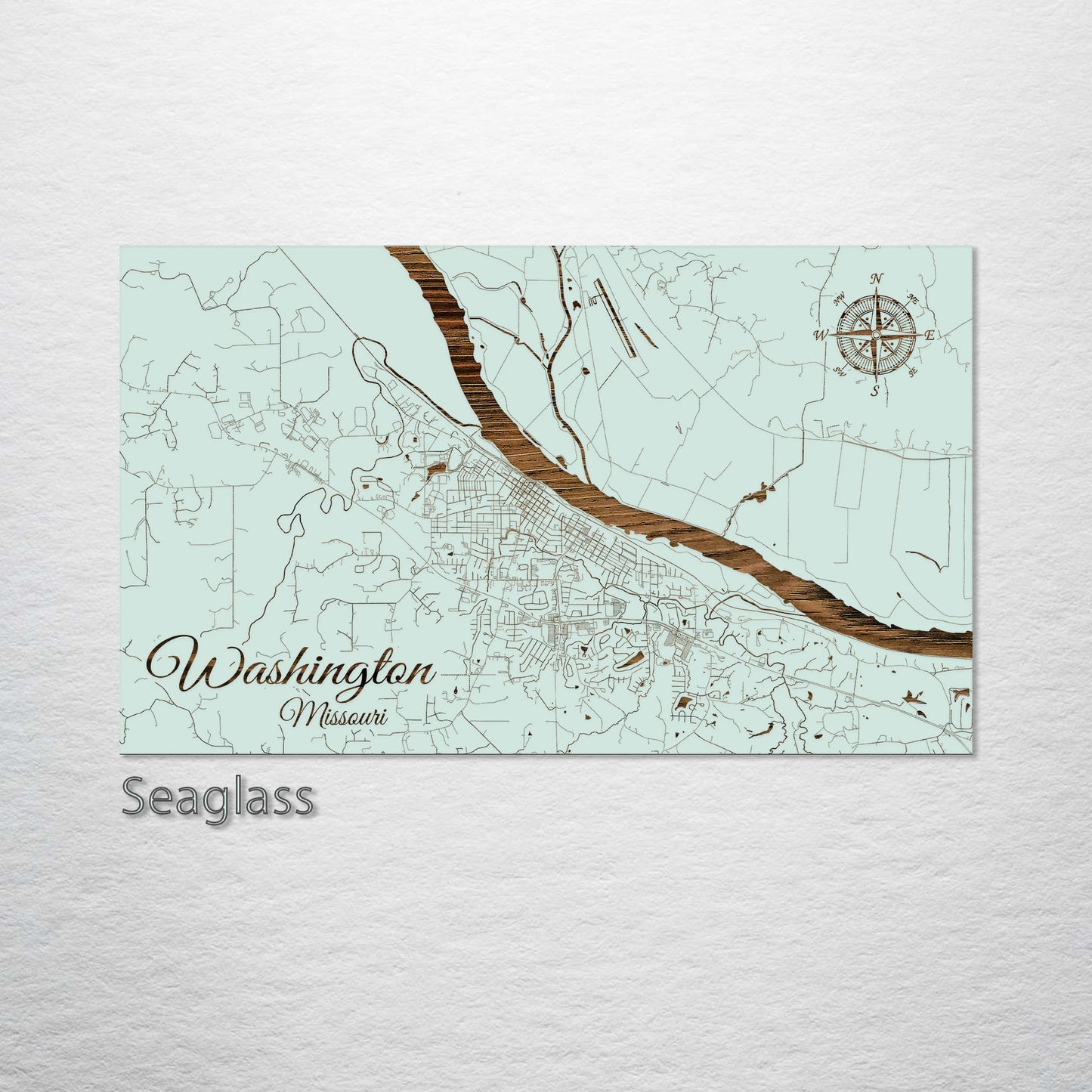 Washington, Missouri Street Map