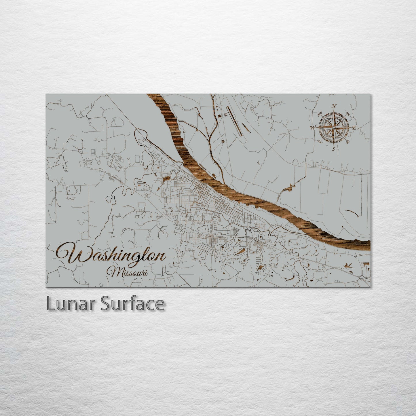 Washington, Missouri Street Map