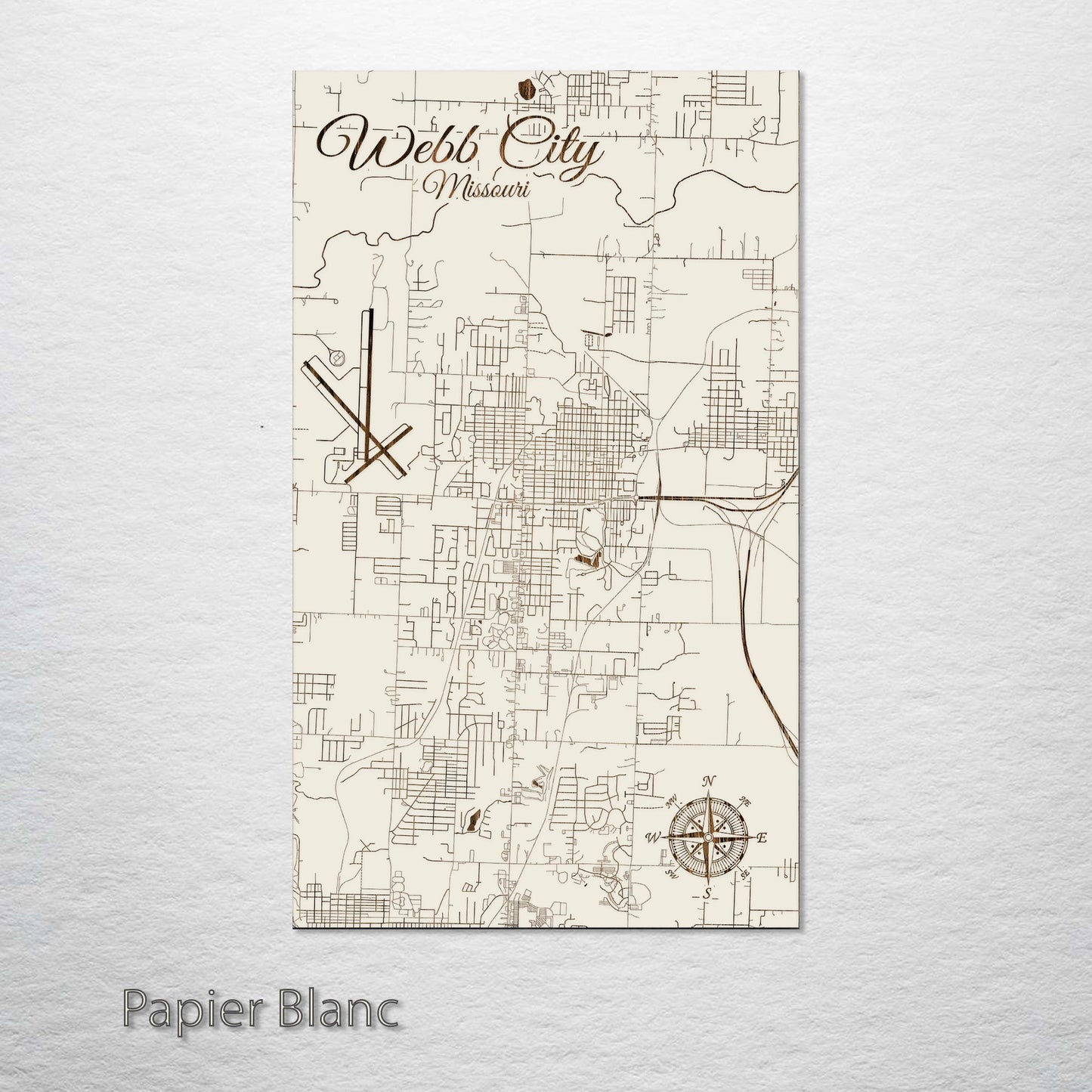 Webb City, Missouri Street Map