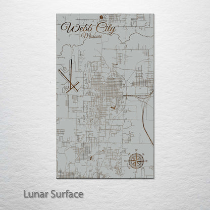 Webb City, Missouri Street Map