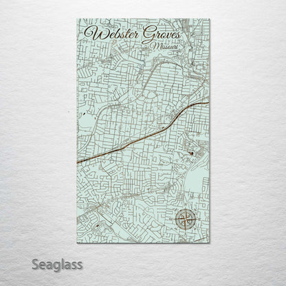 Webster Groves, Missouri Street Map
