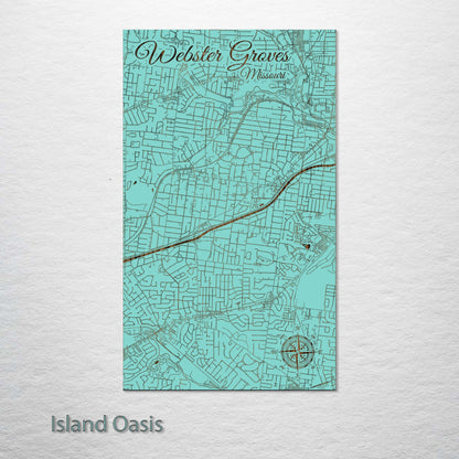 Webster Groves, Missouri Street Map