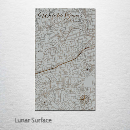 Webster Groves, Missouri Street Map