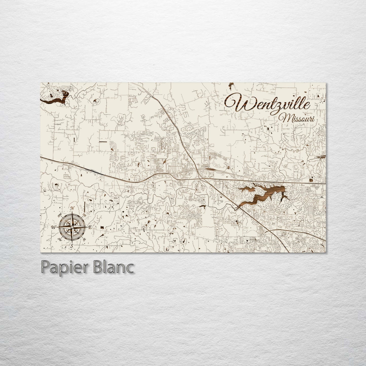 Wentzville, Missouri Street Map