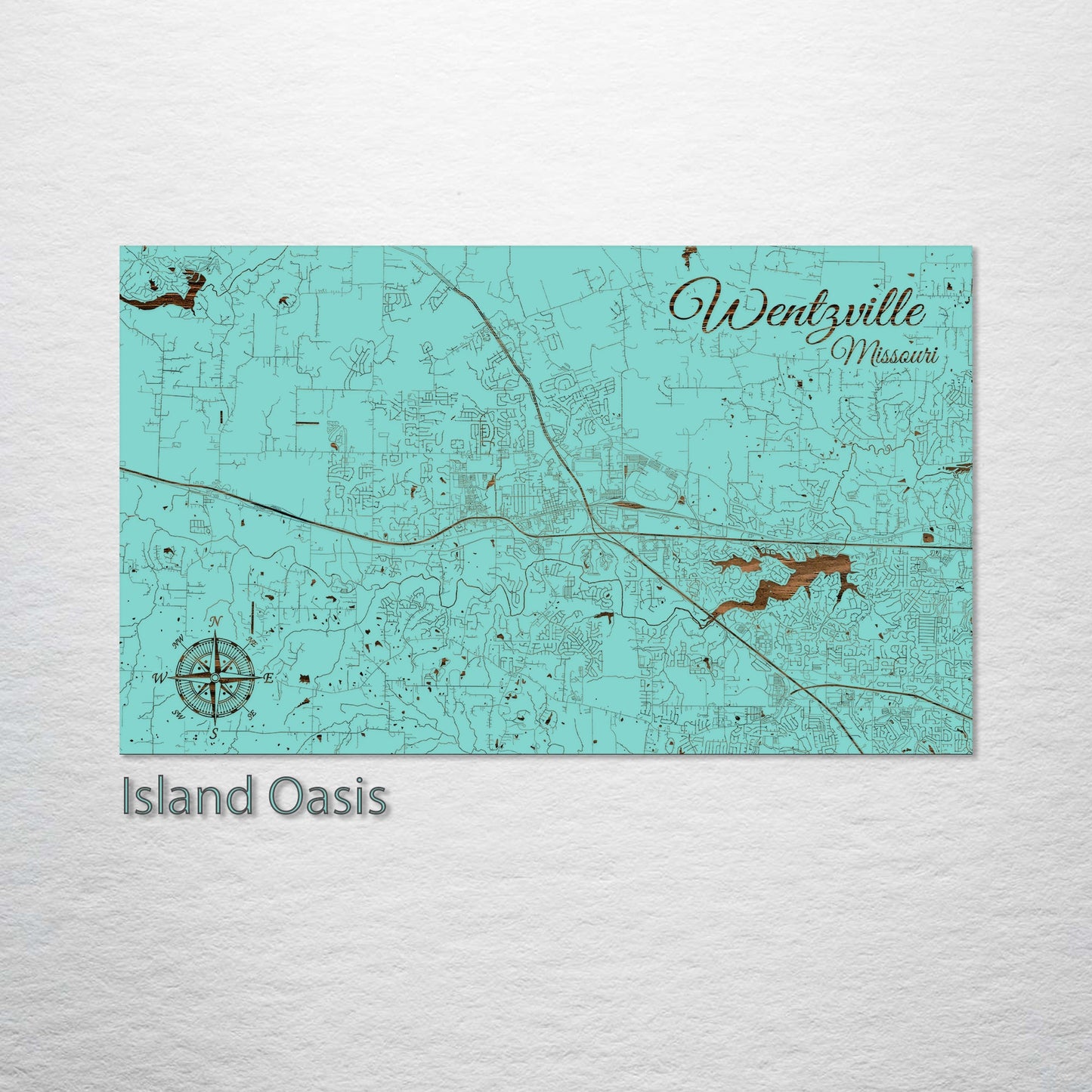 Wentzville, Missouri Street Map