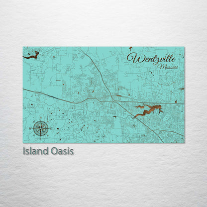 Wentzville, Missouri Street Map