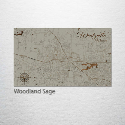 Wentzville, Missouri Street Map