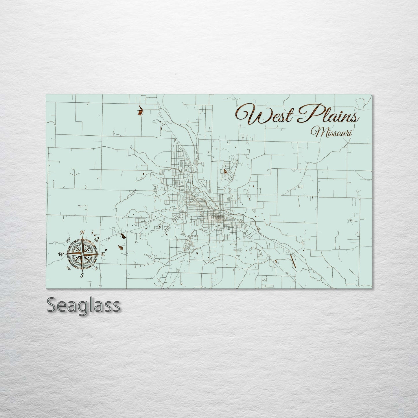 West Plains, Missouri Street Map