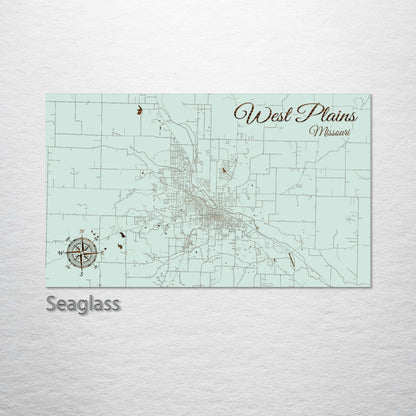 West Plains, Missouri Street Map