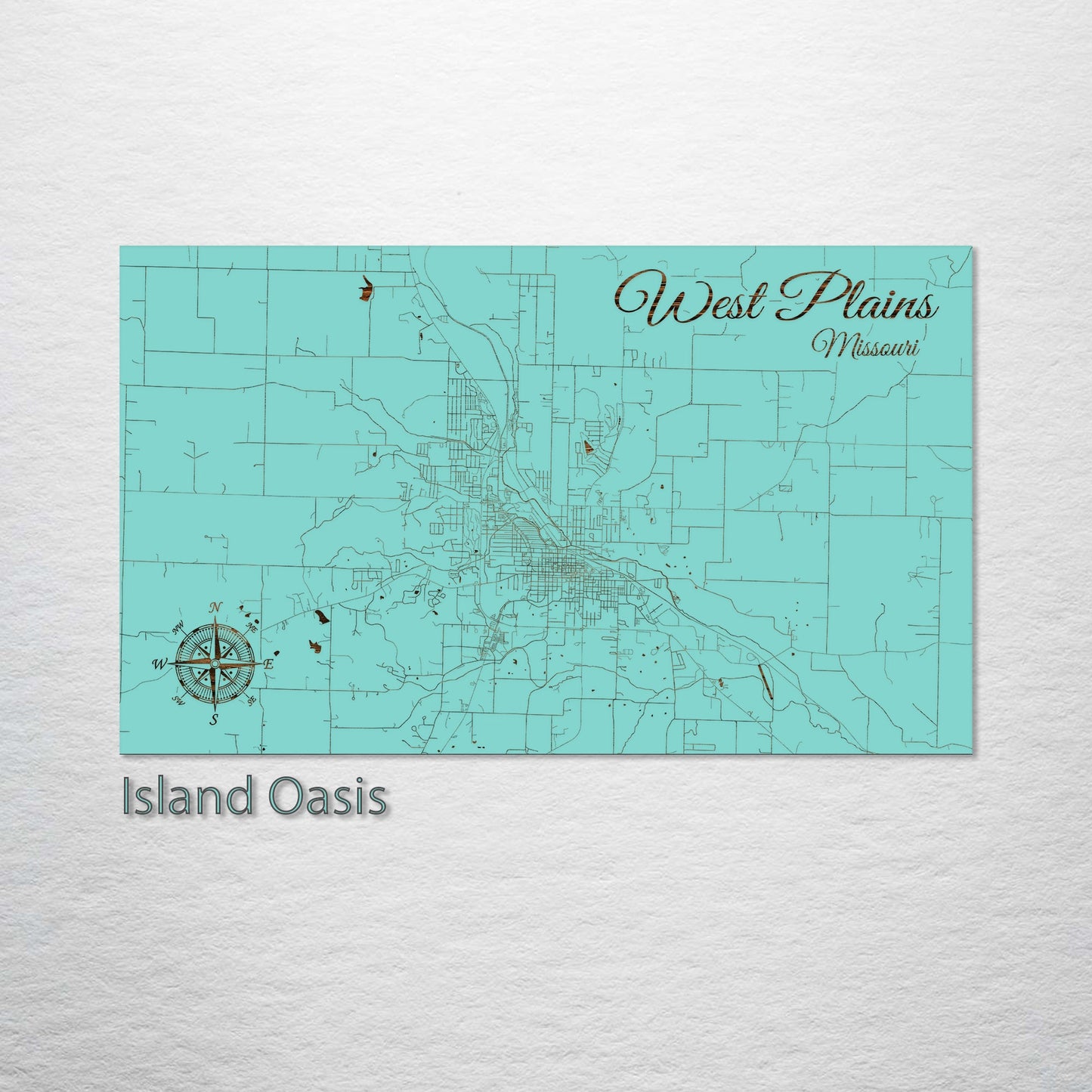 West Plains, Missouri Street Map