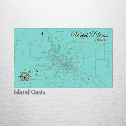 West Plains, Missouri Street Map