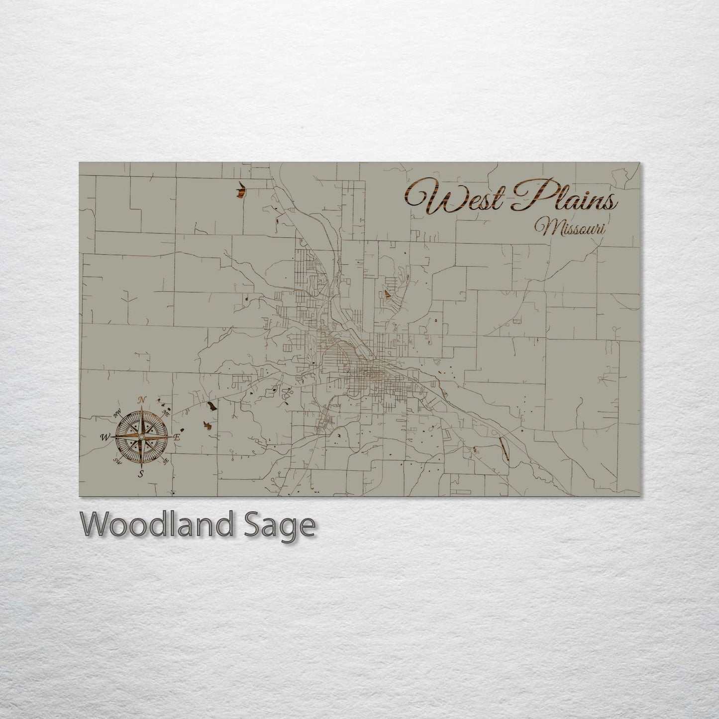 West Plains, Missouri Street Map