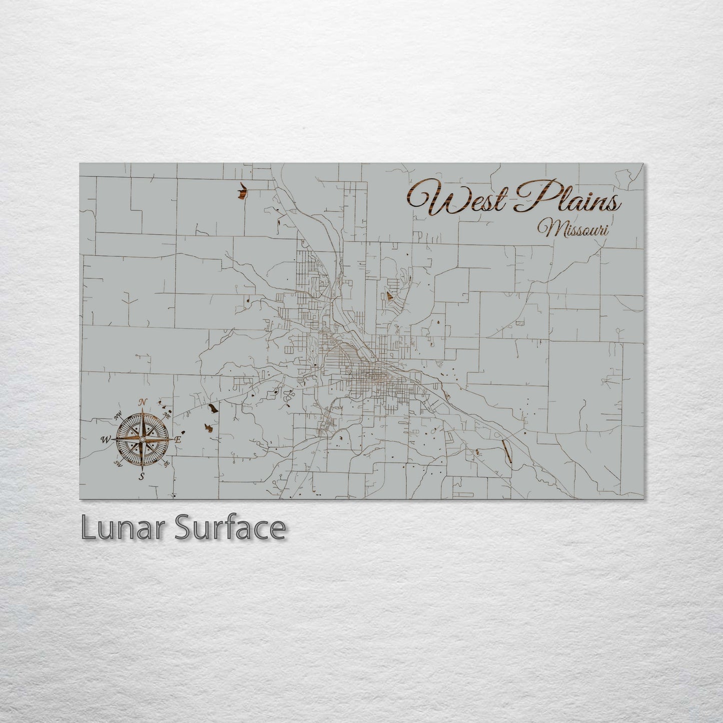 West Plains, Missouri Street Map