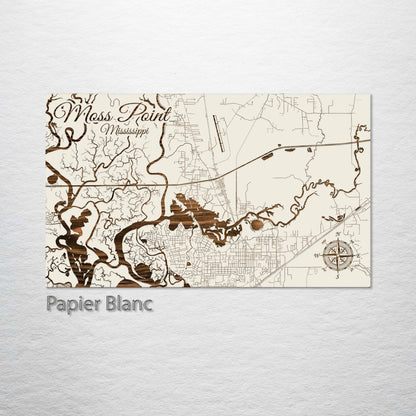 Moss Point, Mississippi Street Map