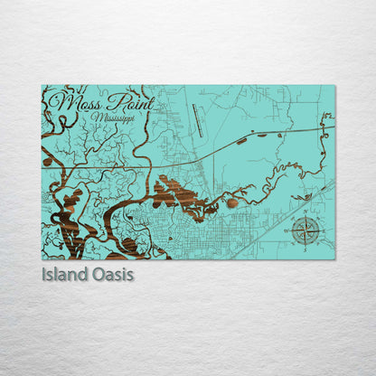 Moss Point, Mississippi Street Map