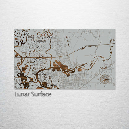 Moss Point, Mississippi Street Map