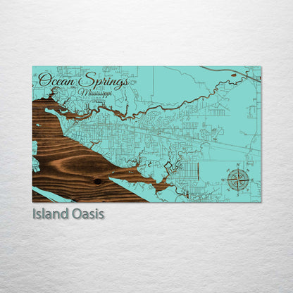 Ocean Springs, Mississippi Street Map