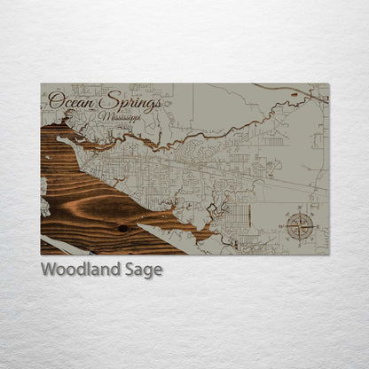 Ocean Springs, Mississippi Street Map