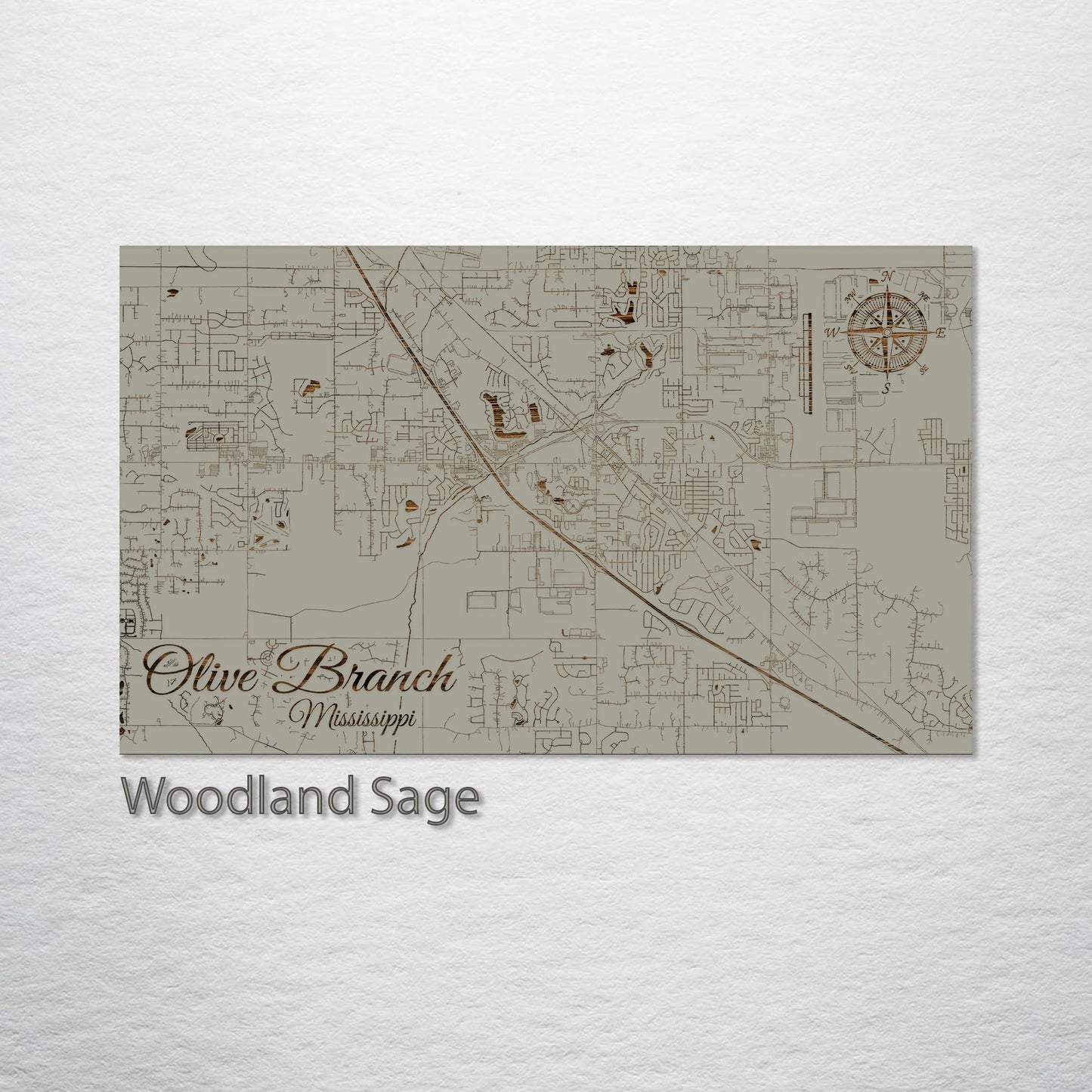 Olive Branch, Mississippi Street Map