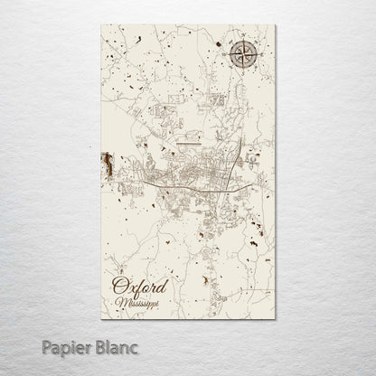 Oxford, Mississippi Street Map