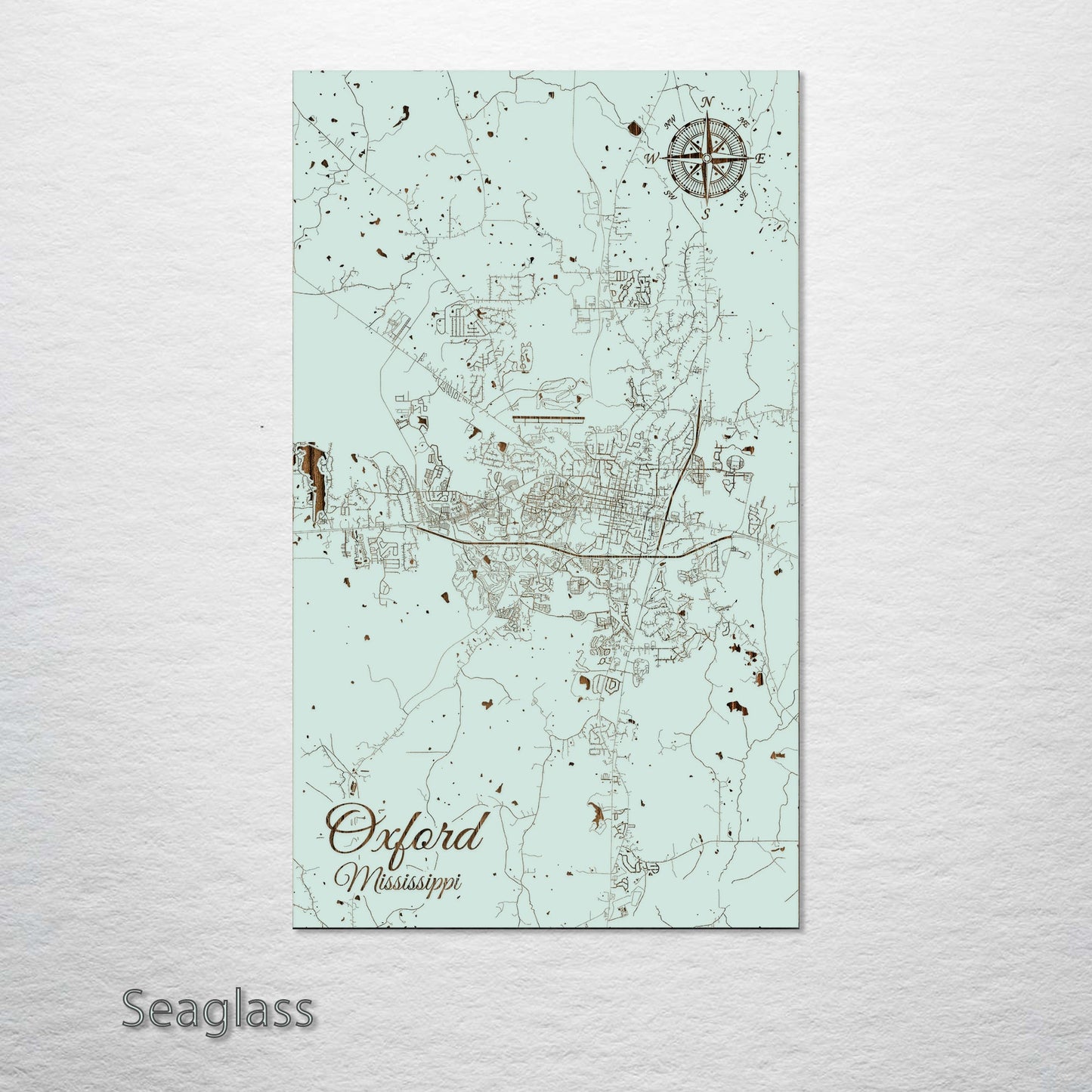 Oxford, Mississippi Street Map