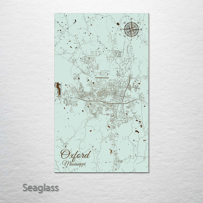 Oxford, Mississippi Street Map