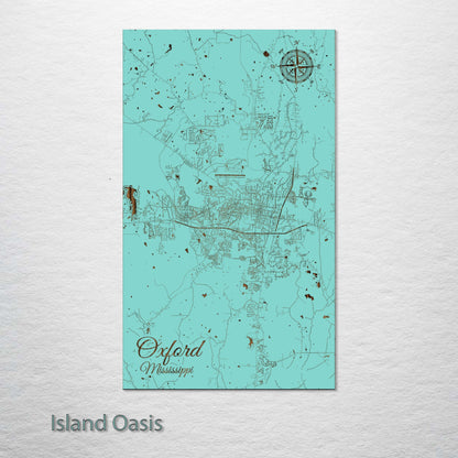 Oxford, Mississippi Street Map