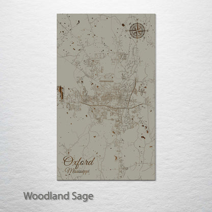 Oxford, Mississippi Street Map