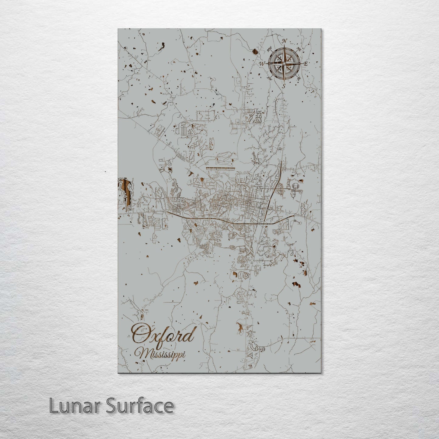 Oxford, Mississippi Street Map
