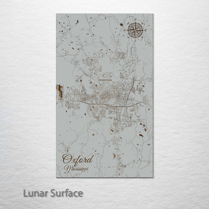 Oxford, Mississippi Street Map