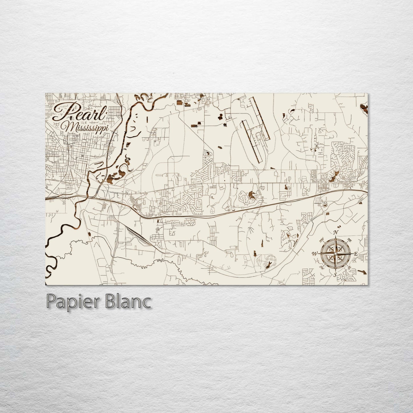 Pearl, Mississippi Street Map