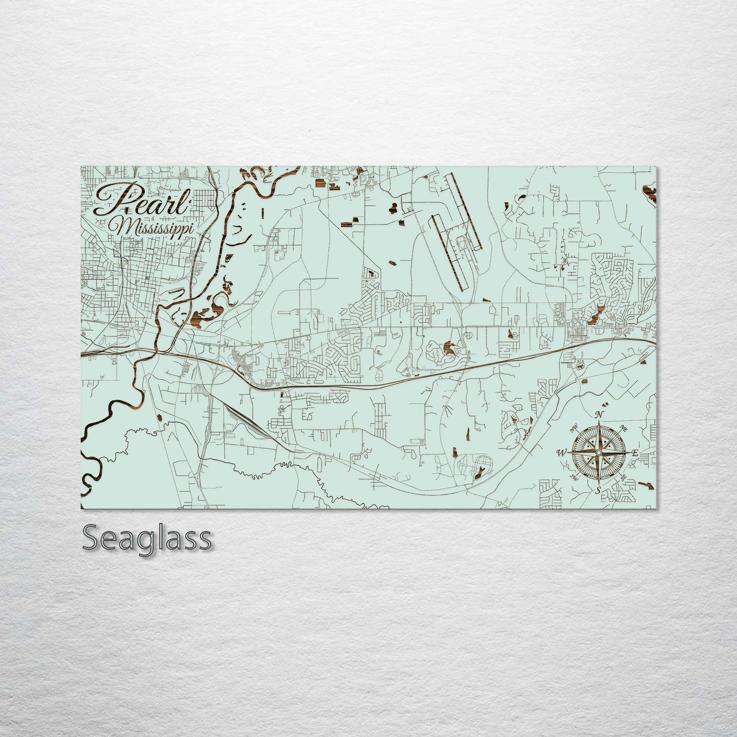 Pearl, Mississippi Street Map